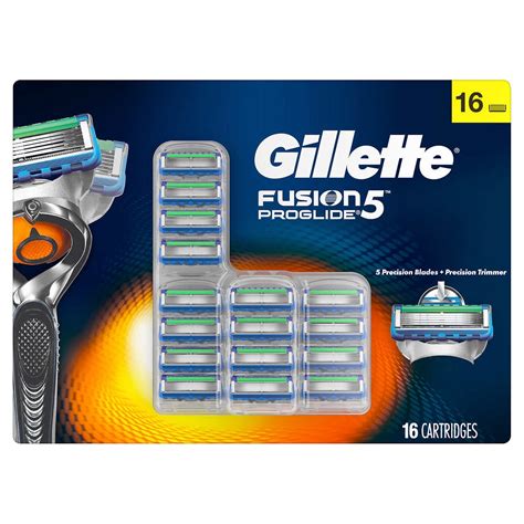 gillette fusion proglide cartridges  count walmartcom