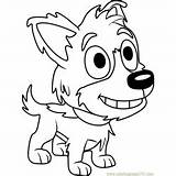 Puppies Pound Coloring Pages Solo Coloringpages101 Kids sketch template