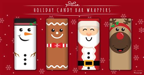 candy bar wrapper template  happy housewife home management