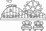 Feria Infantiles Ferias Atracciones sketch template