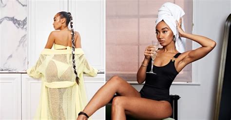 little mix s leigh anne pinnock unveils new swimwear collection metro