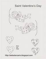 Printables Saint Valentine Por Publicado Unknown sketch template