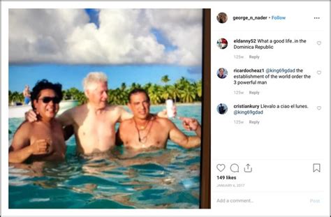 Is This A Picture Of Bill Clinton With Convicted Sex Offender George