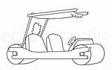 Flintstones Flintmobile Flintstone Dragoart Driverless Praise sketch template