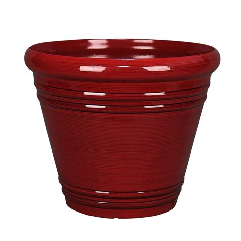 red indooroutdoor pots planters  lowescom