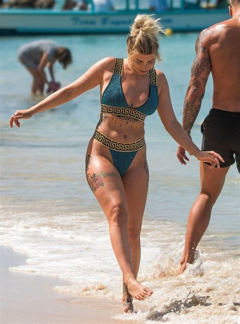 Olivia Buckland Flashes Her Booty In A Thong Bikini 33