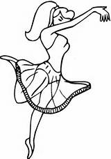 Ballet Bailando Imprimir sketch template