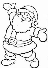 Santa Claus Coloring Pages Christmas Para Colorear Tablero Seleccionar Navidad Noel Papa Dibujo sketch template