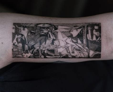30 beautiful tattoos inspired by famous works of art tattooblend