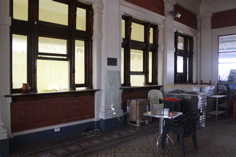 rail geelong gallery  booking office  fitted      booking office