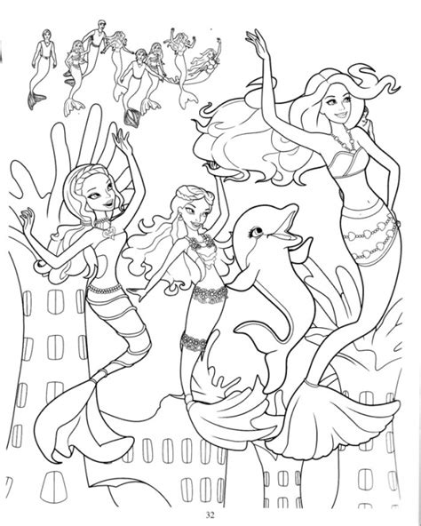 barbie girl coloring pages