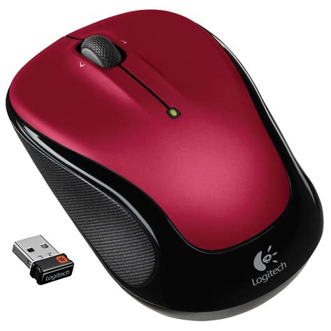 logitech  wireless mouse  red shop    shopping earn points