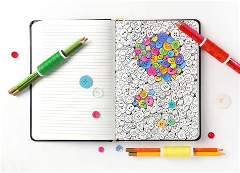 coloring notebook combines  joys  adult coloring books