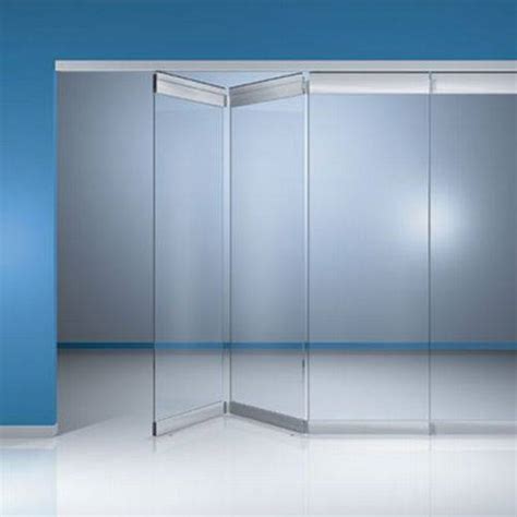 Fsw C Frameless Glass Sliding Folding Wall System Dormakaba Uk Ltd