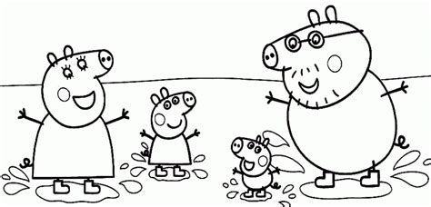 peppa pig coloring pages  print