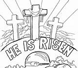 Easter Coloring Pages Easy Story Printable Egg Pdf Jesus Alive Color Religious Adults Colorings Getcolorings Bible Getdrawings Print sketch template