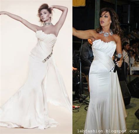 najwa karam in a white tony yaacoub dress fashion design celebrities lebanon lebanese