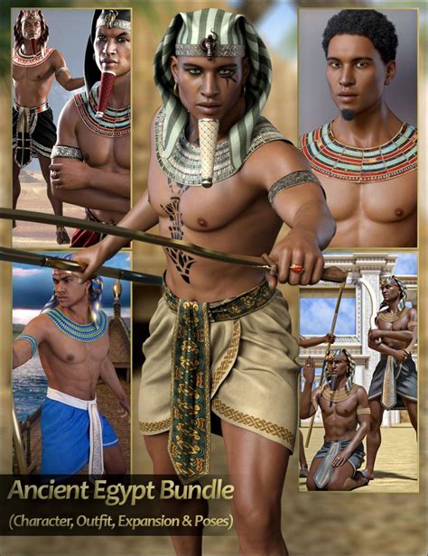 Ancient Egypt Bundle Character Outfit Expansion And Poses Ancient