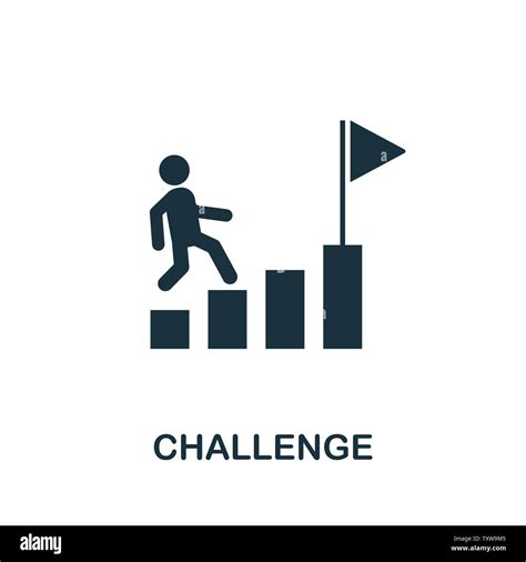 challenge icon symbol creative sign  gamification icons collection