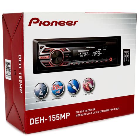 pioneer deh single din  fm aux car stereo radio cd player receiver system  ebay