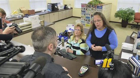 Kentucky Clerk Appeals Order Putting Her In Jail Abc11
