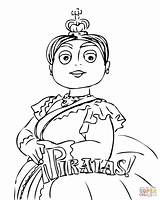 Queen Victoria Pirates Band Misfits Coloring Online Pages Supercoloring Color sketch template