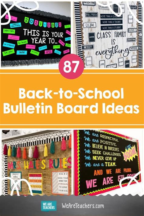 96 Back To School Bulletin Board Ideas From Creative Teachers School