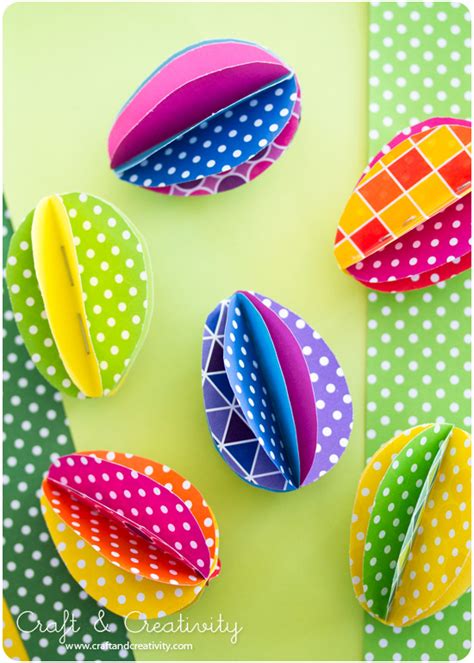 pappersaegg paper eggs craft creativity pyssel diy