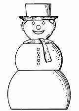Schneemann Neige Sneeuwpop Malvorlage Bonhomme Neve Pupazzo Ausmalbild Personnages Schoolplaten Schulbilder Colorier Große sketch template