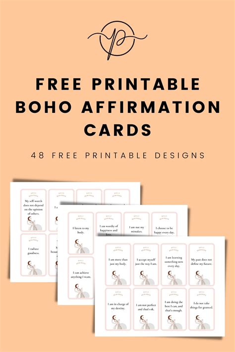 cute printable affirmation cards