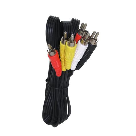 lead  rca male   rca male av  metres cable connectors av leads product detail