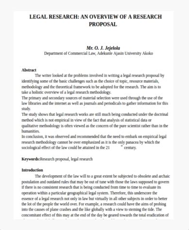facts  law research paper format academic papers