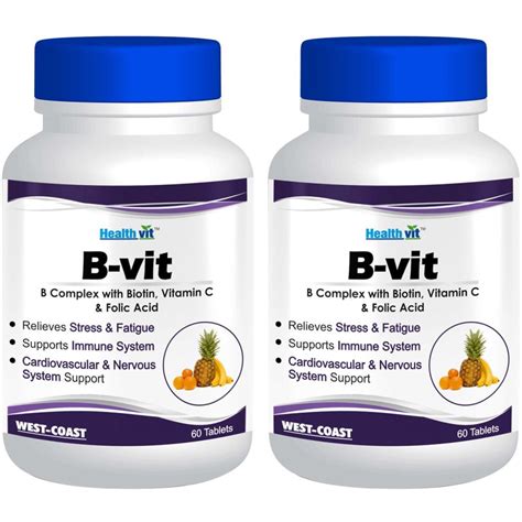 healthvit nutrition natural  vit vitamin  complex tab pack   buy  healthmug