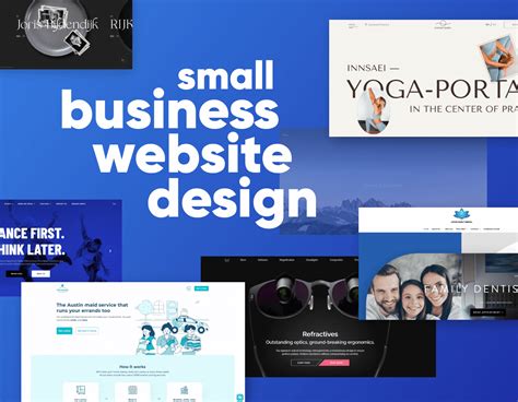 small business website design  real life examples rgd