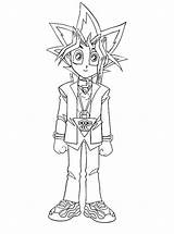 Muto Yugi Pages Colorironline sketch template