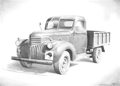 truck drawings pencil drawings   chevy  trucks