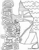 Newfoundland Canada Pages Coloring Doodles Labrador Colouring Social School Teaching Printables Country Classroom Visit Studies Classroomdoodles Geography Activities Lynne Age sketch template