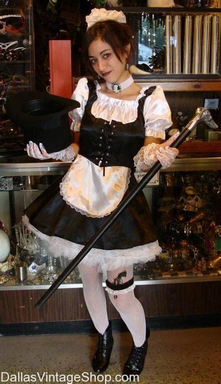 Classic French Maid Costume Dallas Vintage And Costume Shop