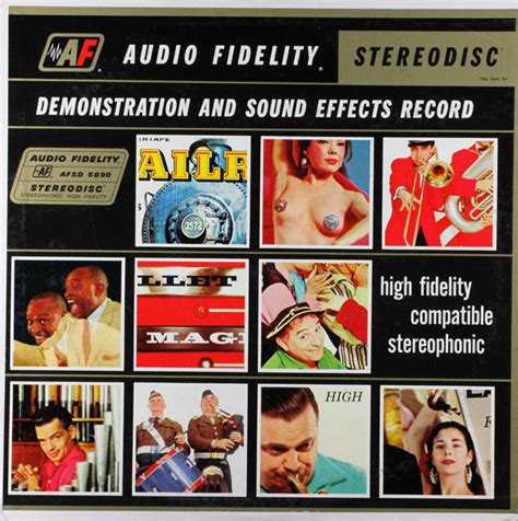 Stereophonic Demonstration And Sound Effects Discogs