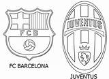 Juventus Barcelona Kleurplaat Barcelone Uefa Colorare Disegni Finale Malvorlagen Juve Foot Gratuit Coloriages Ligue sketch template