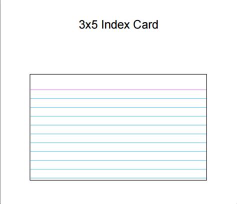 printable notecard template