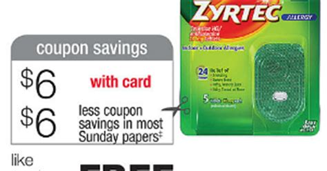extreme couponing mommy  zyrtec allergy relief  walgreens cvs