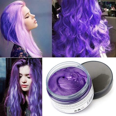 mofajang hair wax temporary hair coloring styling cream mud dye