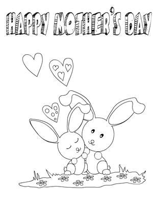 printable mothers day coloring cards cards create  print