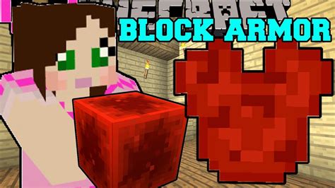 Minecraft Epic Block Armor Craft Almost Any Block Into