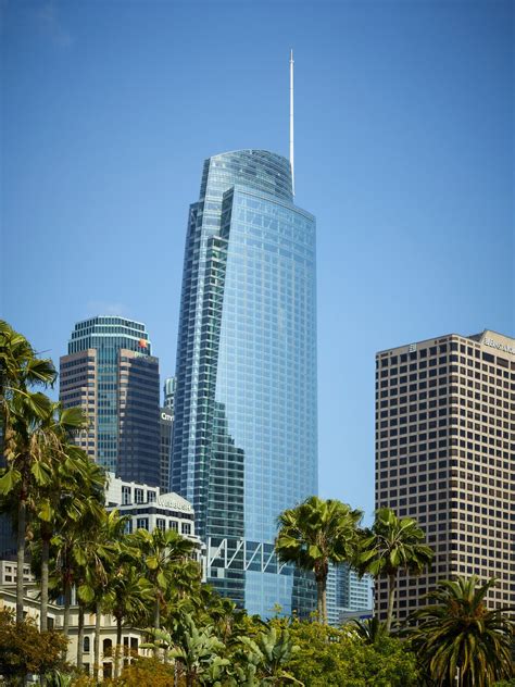 wilshire grands intercontinental hotel opening july  curbed la