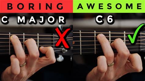 boring chords  awesome chords  seconds fingerstyle guitar lessons