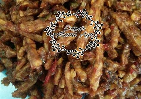 Resep Orak Arik Tempe Kering Oleh Ayu Wahyuni Cookpad