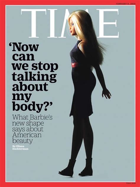 a body positive barbie scores the cover of time magazine read i d