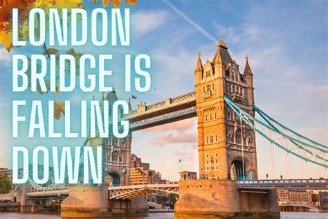 london bridge  falling  nursery rhyme lyrics history video